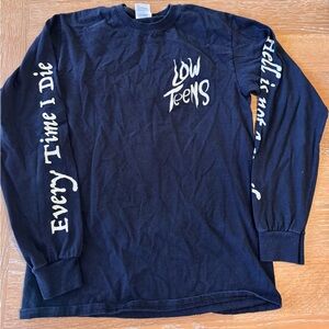 Black Long Sleeve Low Teens Every Time I Die Tee